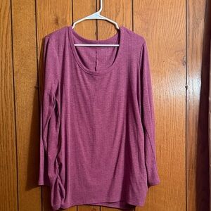 Lane Bryant Lilac Long Sleeve Top